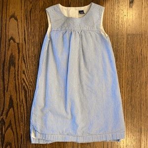 4T Gap pinstripe dress